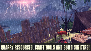 Captura de Tela do Jogo Lost Island Survival Simulator 2