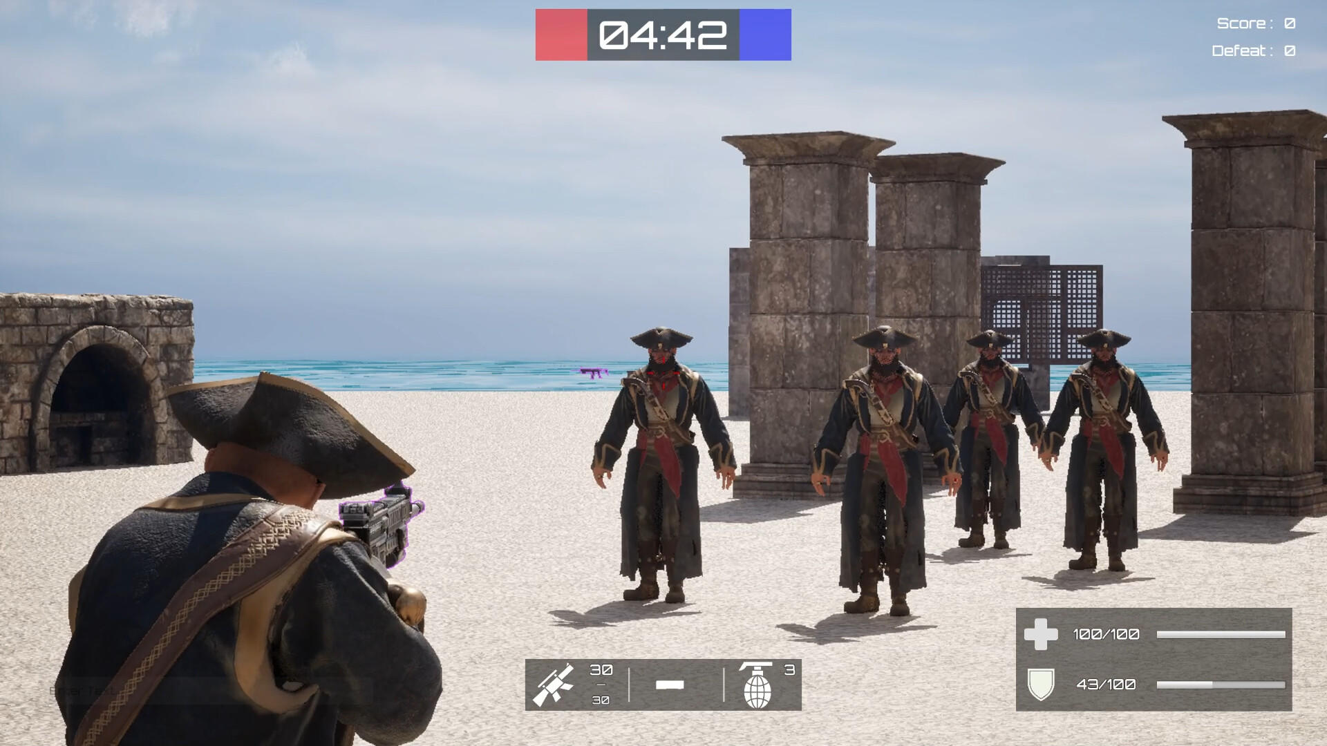PirateWar Game Screenshot