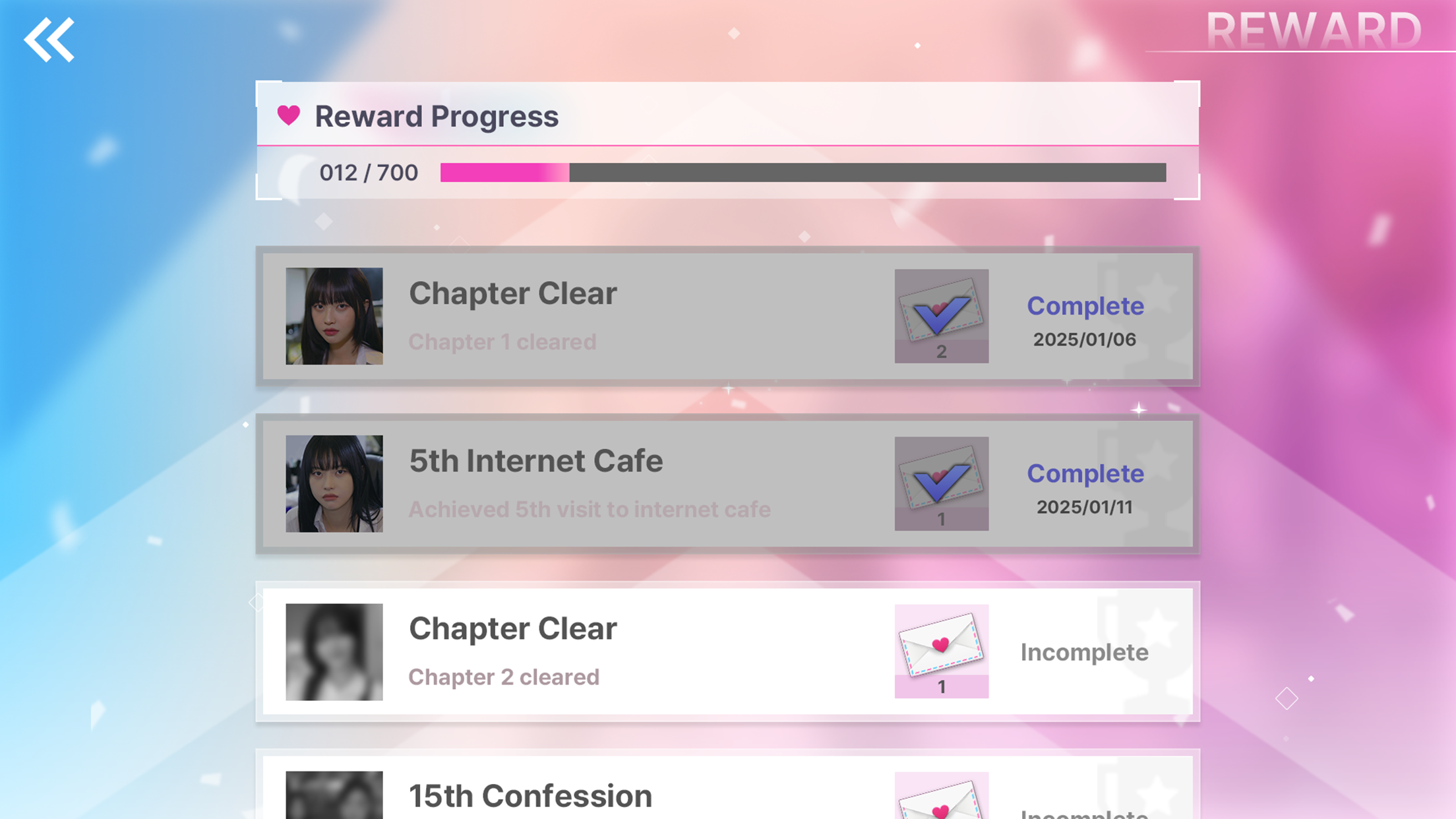 Five Hearts Under One Roof Game Screenshot