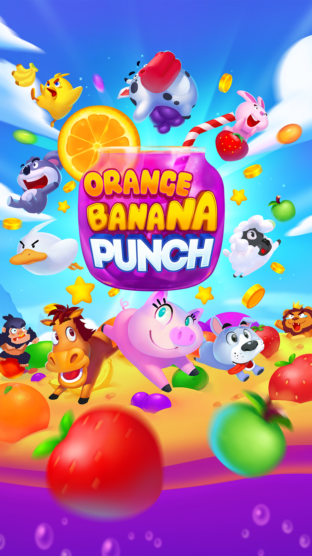 Screenshot of ORANGE BANANA PUNCH WORLD