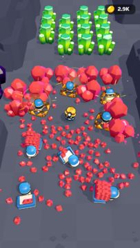 Spin Miner: Idle Gold Tycoon Game Screenshot