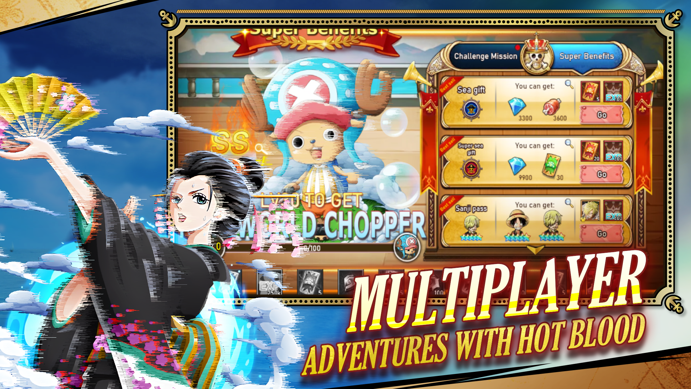 Screenshot of ONE PIRATE:Sea Cruise Saga