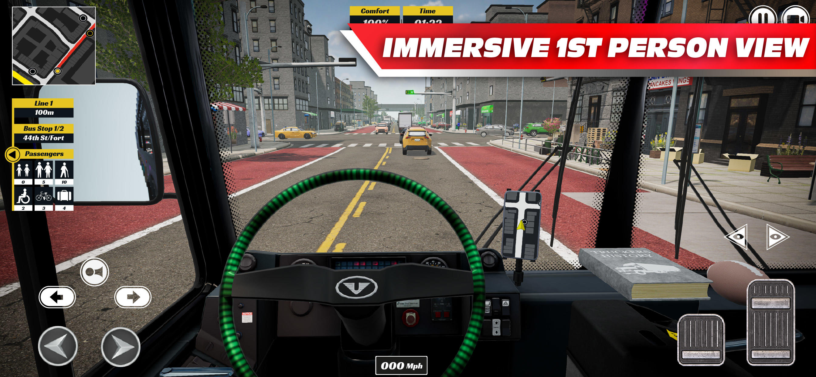 BUS Simulator PRO Urban Rivals Game Screenshot