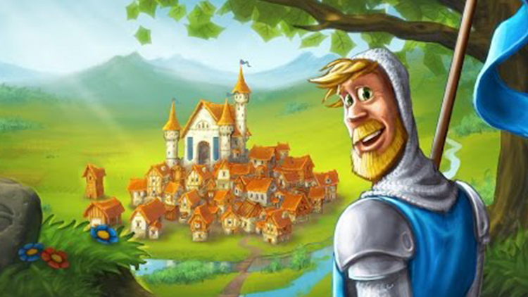 Screenshot of the video of Townsmen