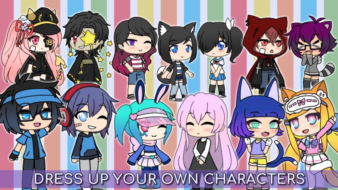 Gacha Life ภาพหน้าจอเกม