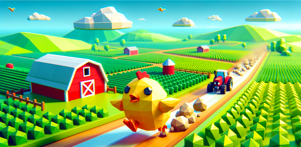 Screenshot of the video of Farm Race