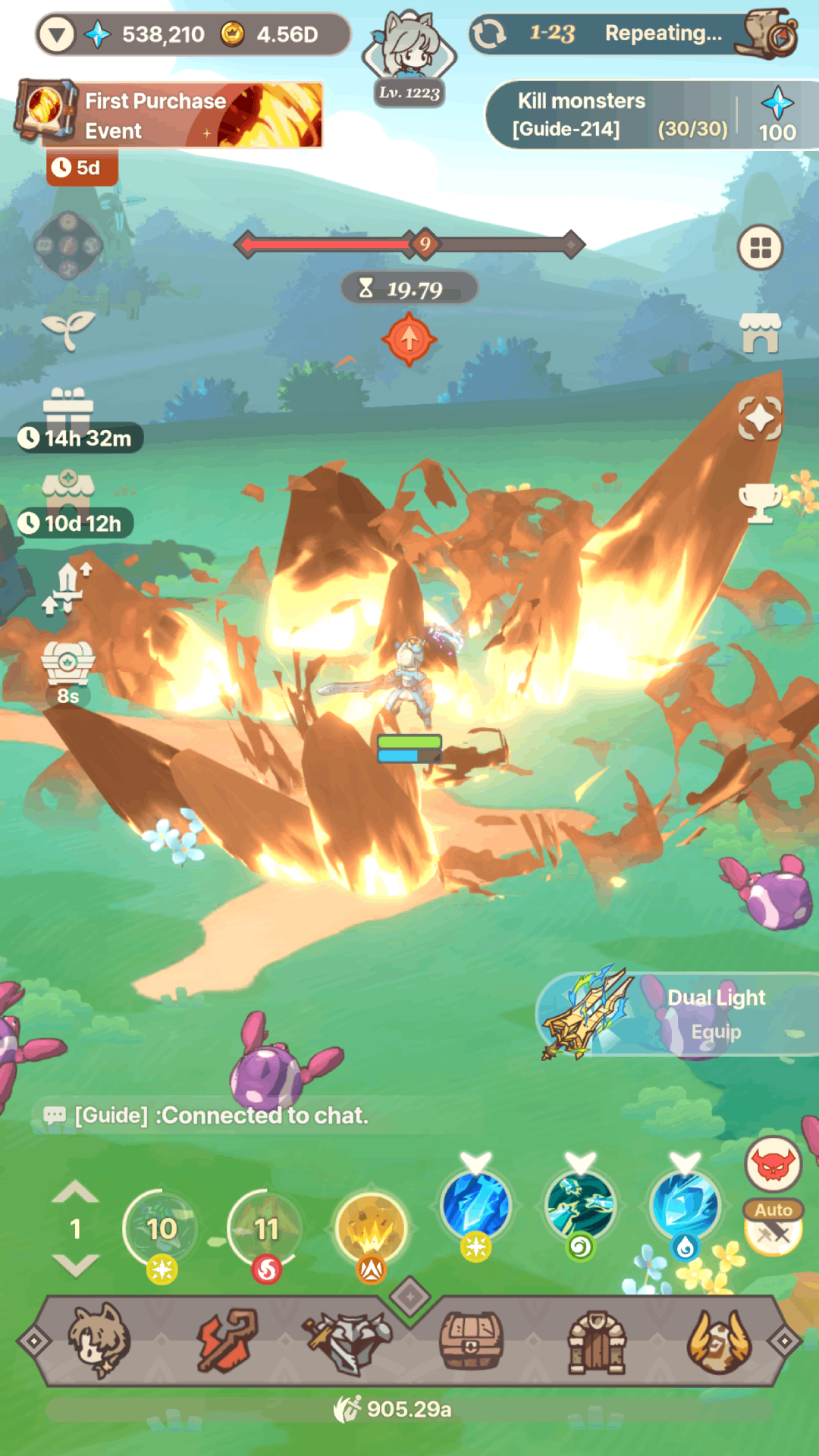 Tales of Crown : Idle RPG Game Screenshot