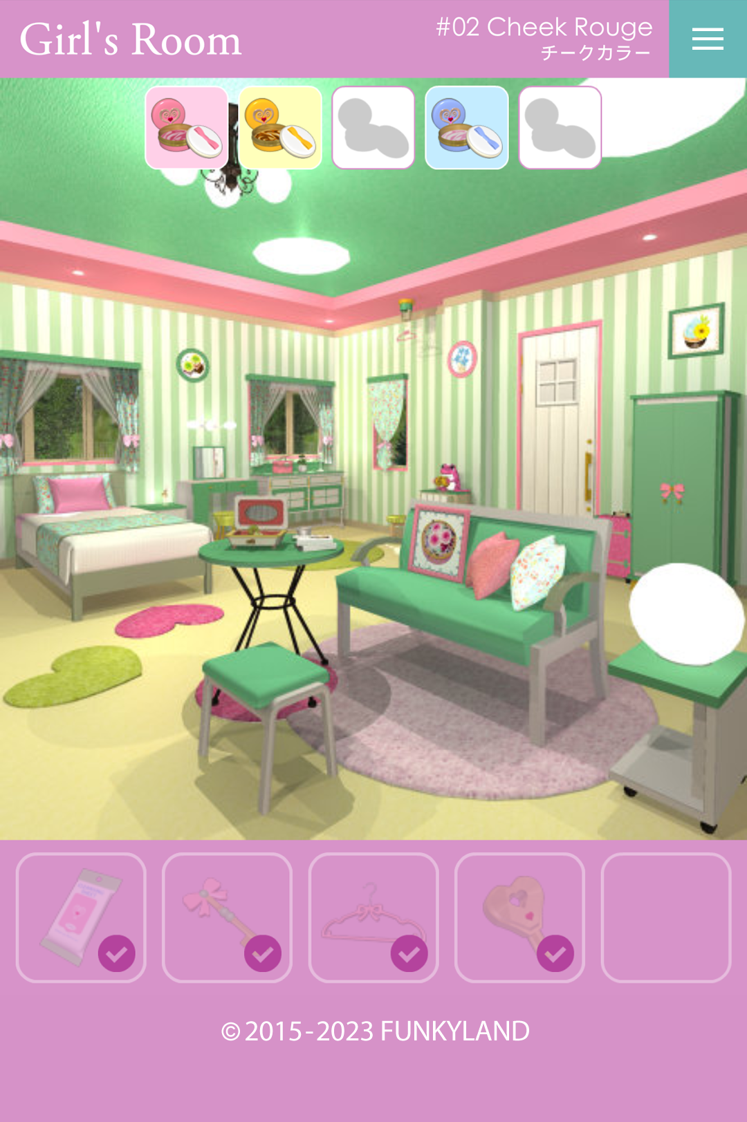 Escape Girl's Room Game Screenshot
