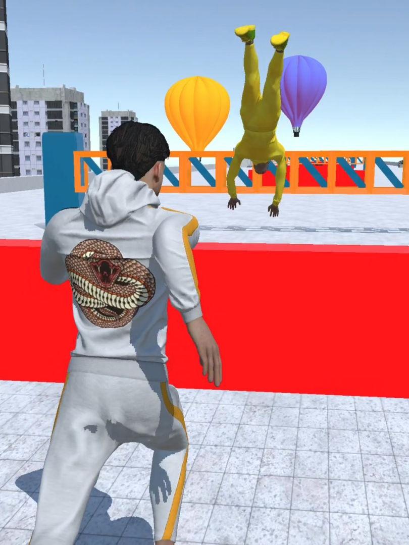 ParkoV: parkour rooftop runner screenshot game