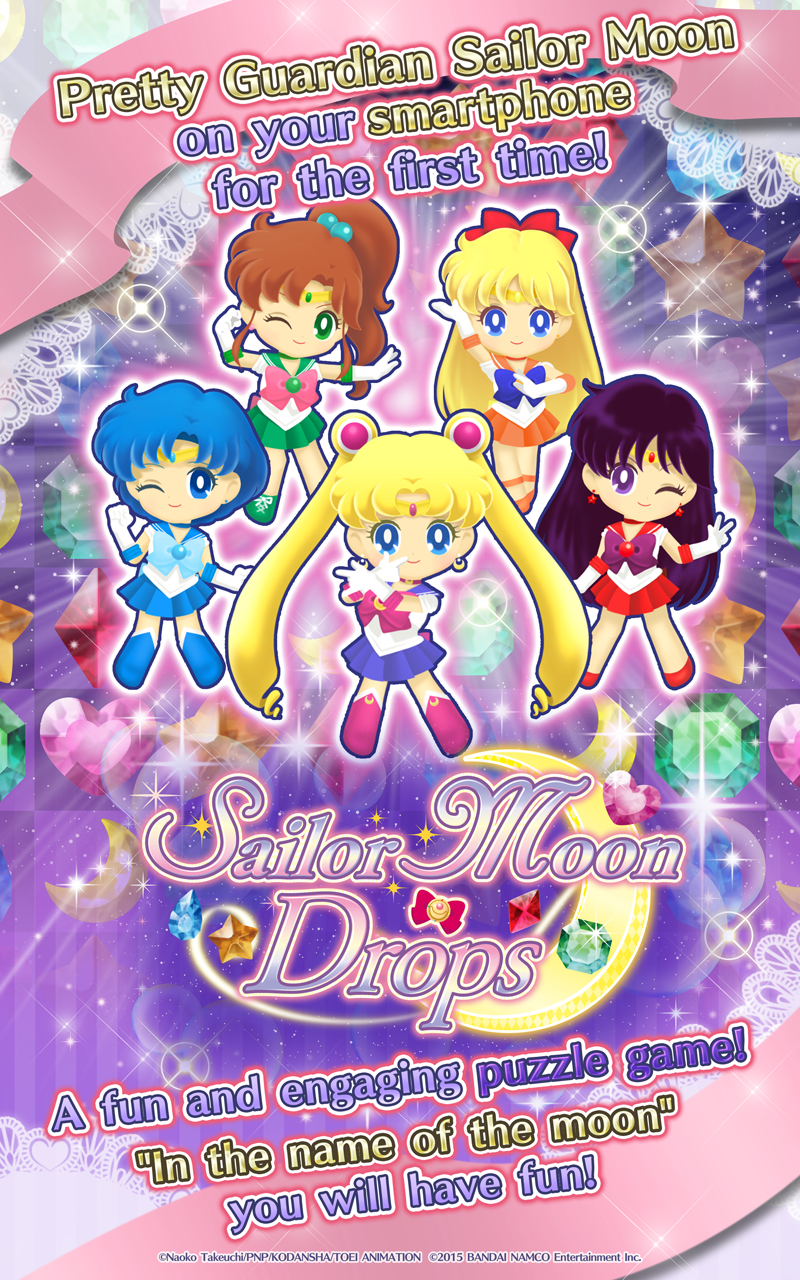 Sailor Moon Drops Game Screenshot