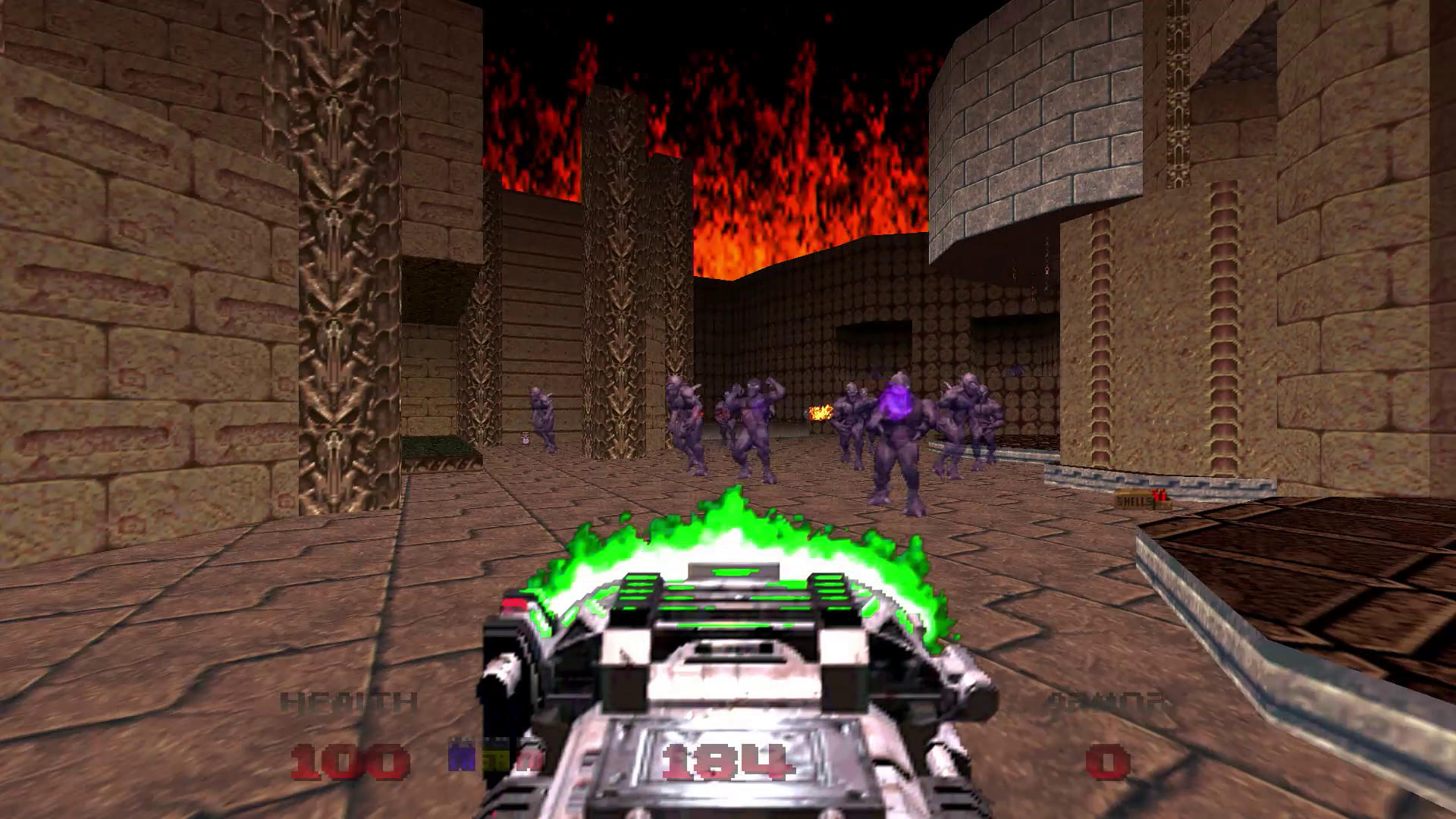 Screenshot of DOOM 64
