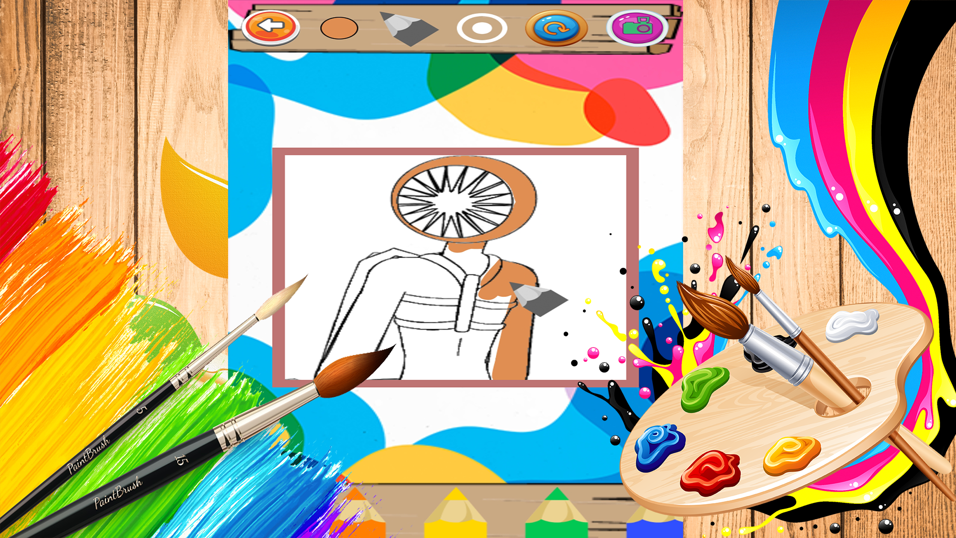 Doors 2 Coloring Book Game 遊戲截圖