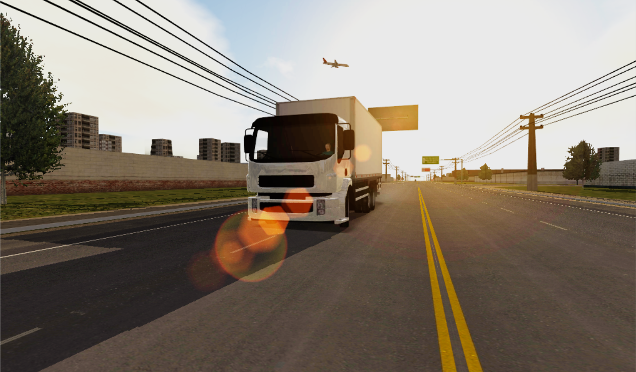 Captura de Tela do Jogo Heavy Truck Simulator