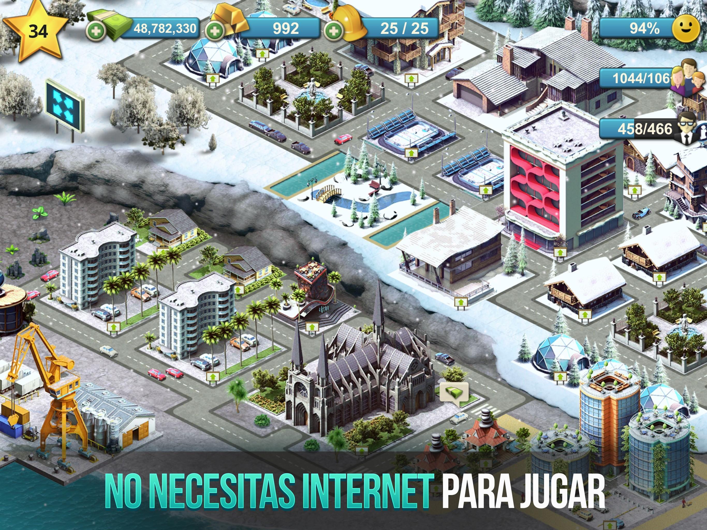 Captura de Pantalla del Juego City Island: construir ciudad