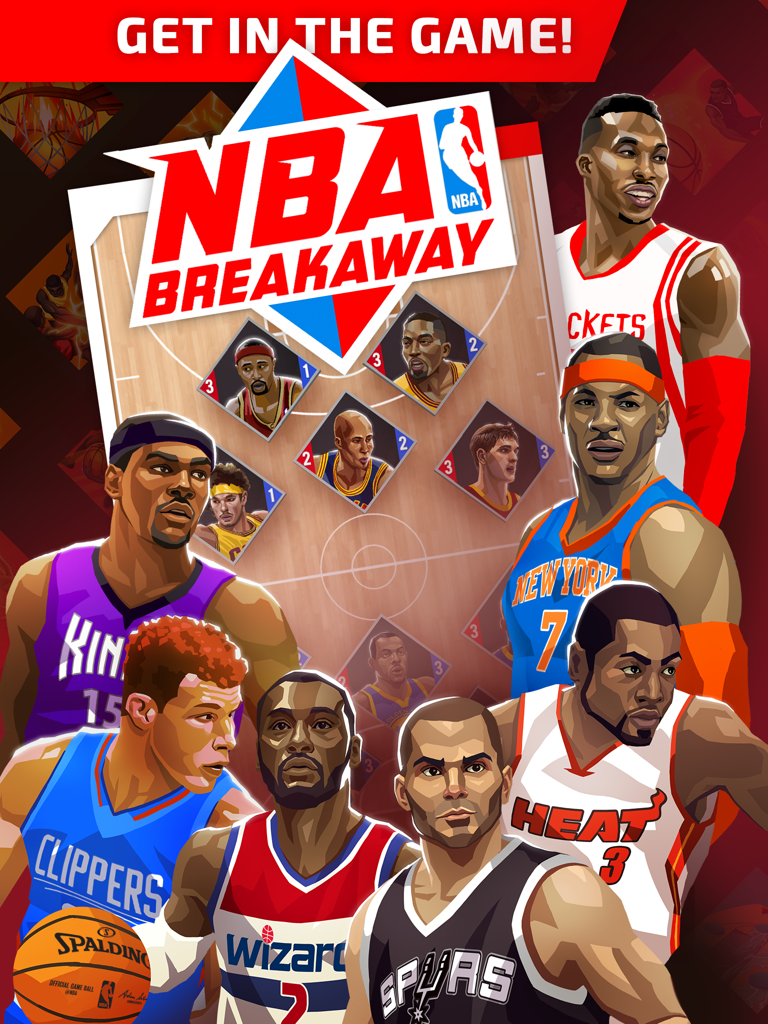Cuplikan Layar Game NBA Breakaway