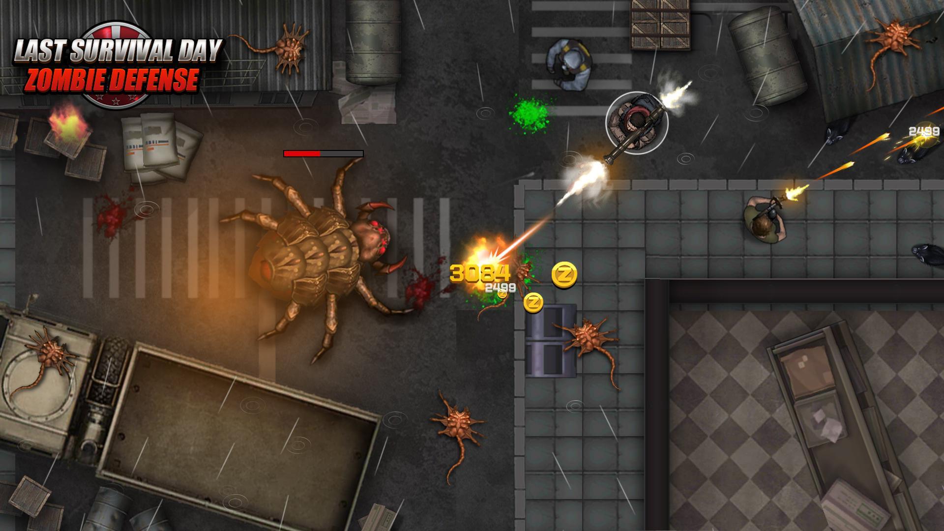 Screenshot 1 of Patay na Hunter: Zombie Defense 1.0