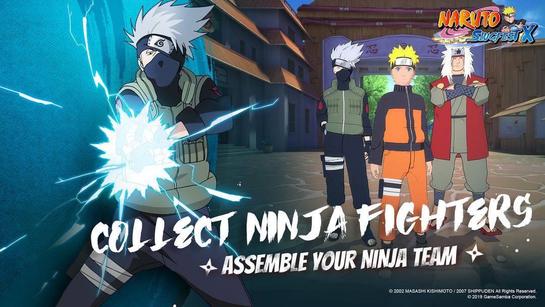 Naruto:SlugfestX ภาพหน้าจอเกม