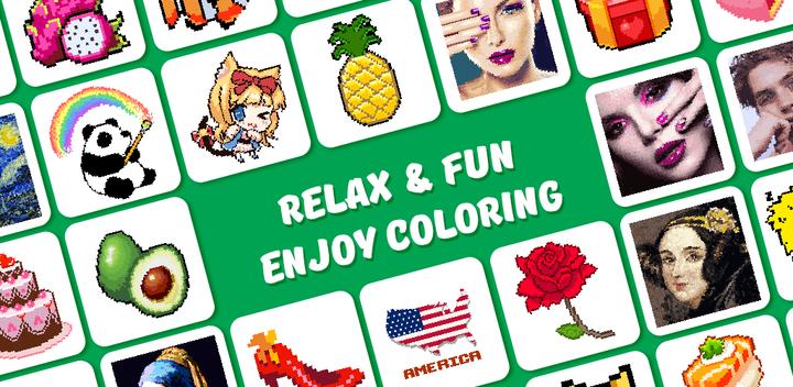 Banner of Pixel Coloring Book Game 1.5.58