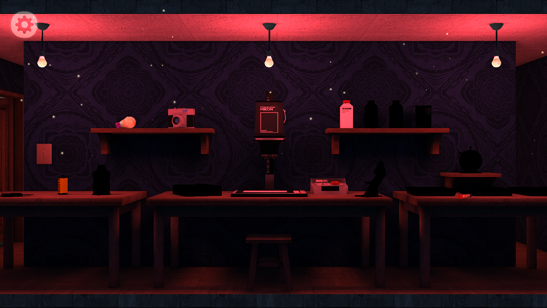 Darkroom Mansion Game Screenshot