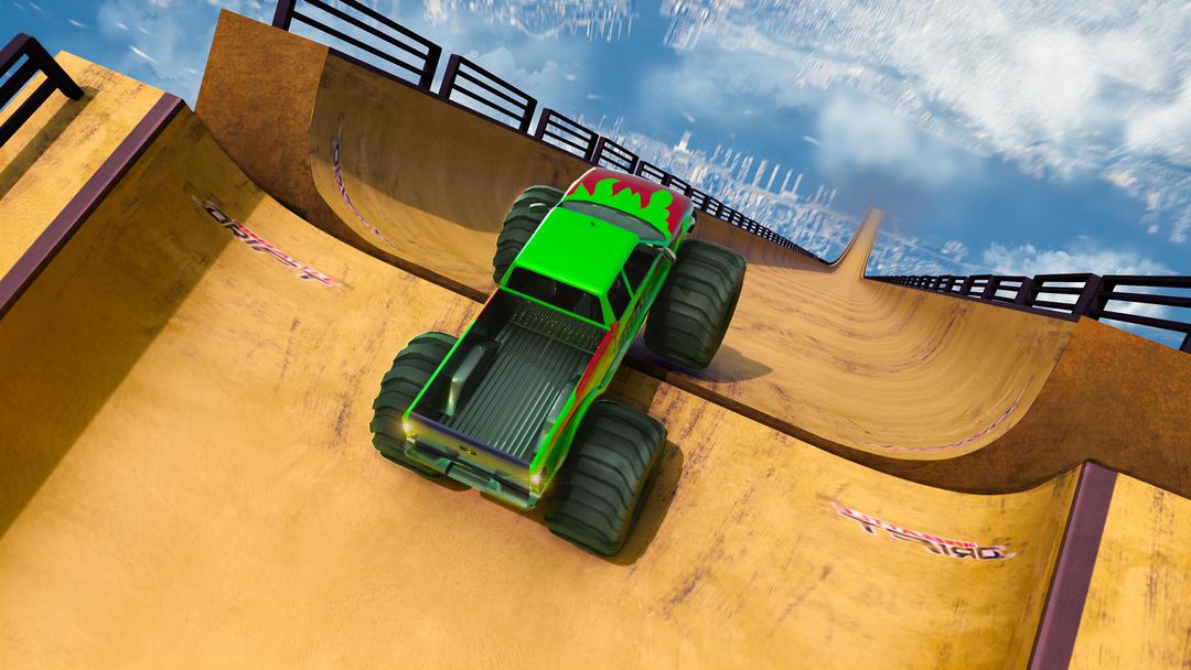 Rakasa Truk mega Ramp - Ekstrim Stunts GT Racing screenshot game