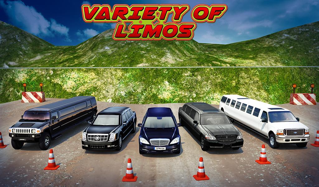 Offroad Hill Limo Driving 3D 게임 스크린 샷