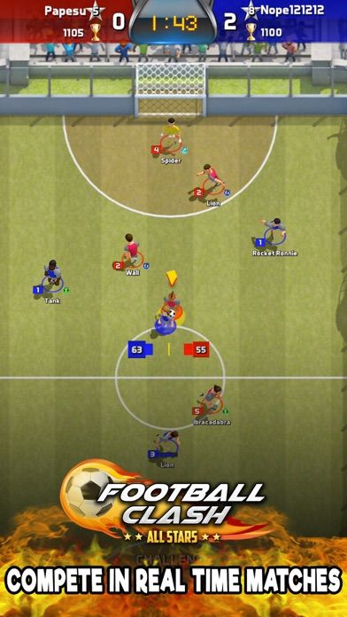 Screenshot of Football Clash: All Stars