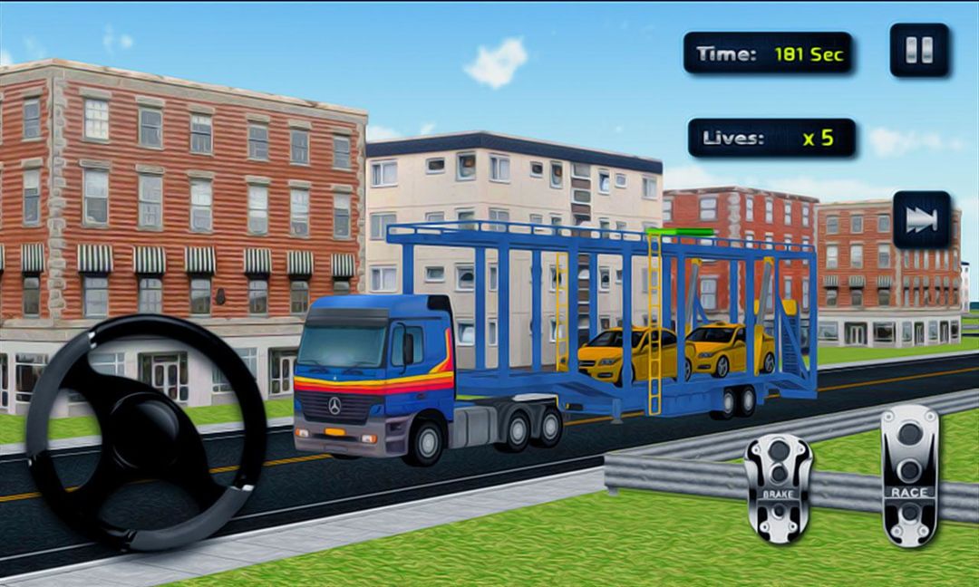 Airplane Car Transporter 2016 screenshot game