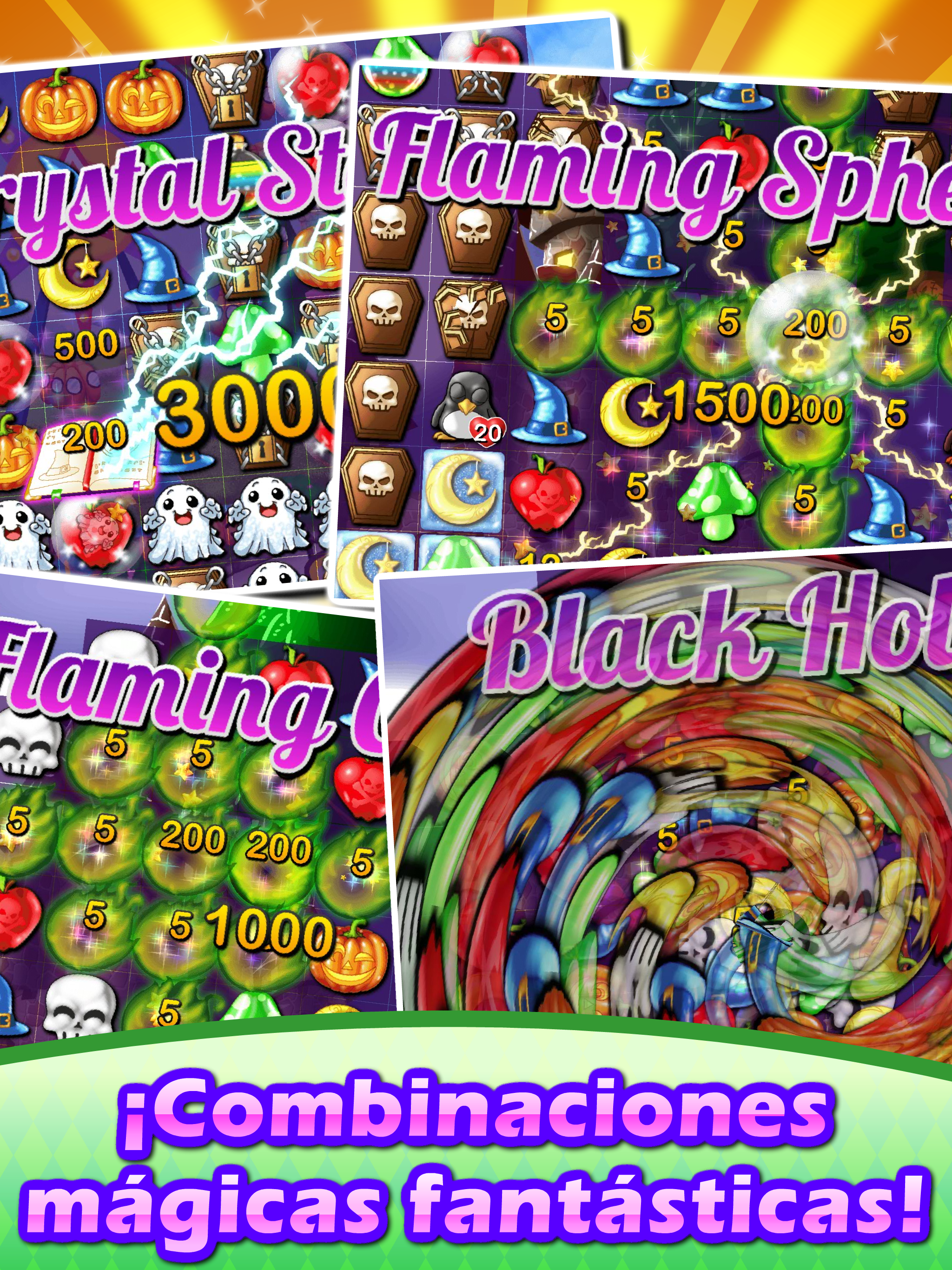 Captura de Pantalla del Juego Witch Puzzle - Juego Gratis