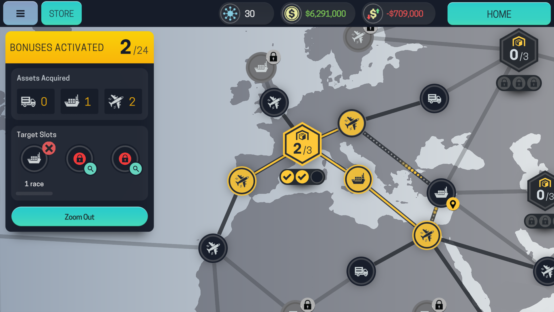 Motorsport Manager Mobile 3 Game Screenshot