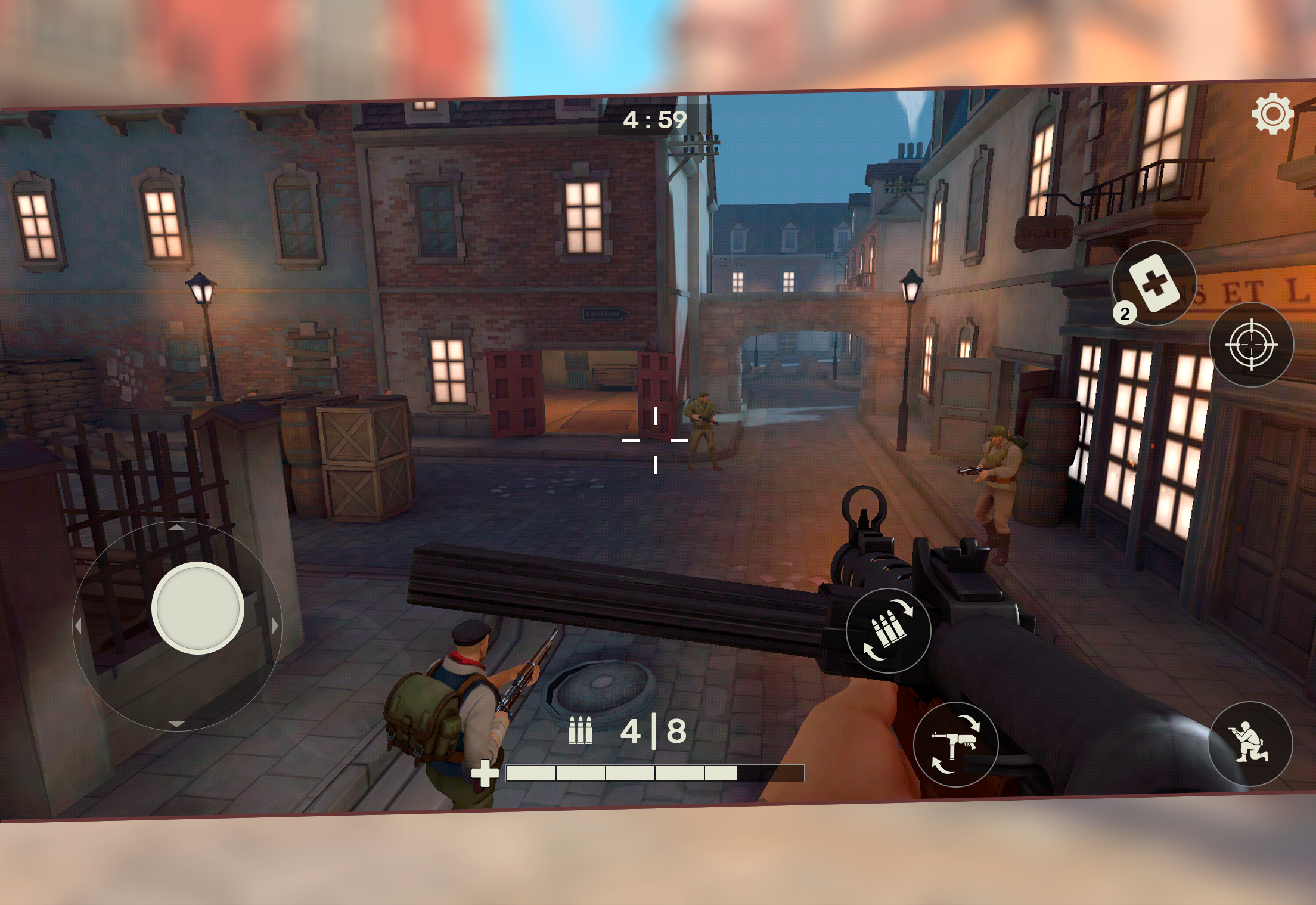 Frontline Guard: WW2 Online Sh Game Screenshot