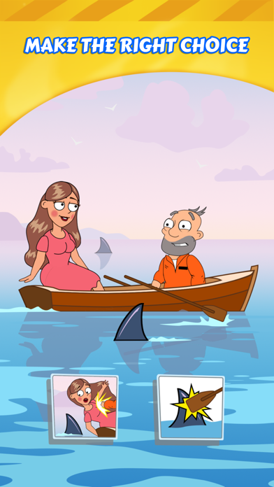 Screenshot of Save the Bro: Help him Decide!