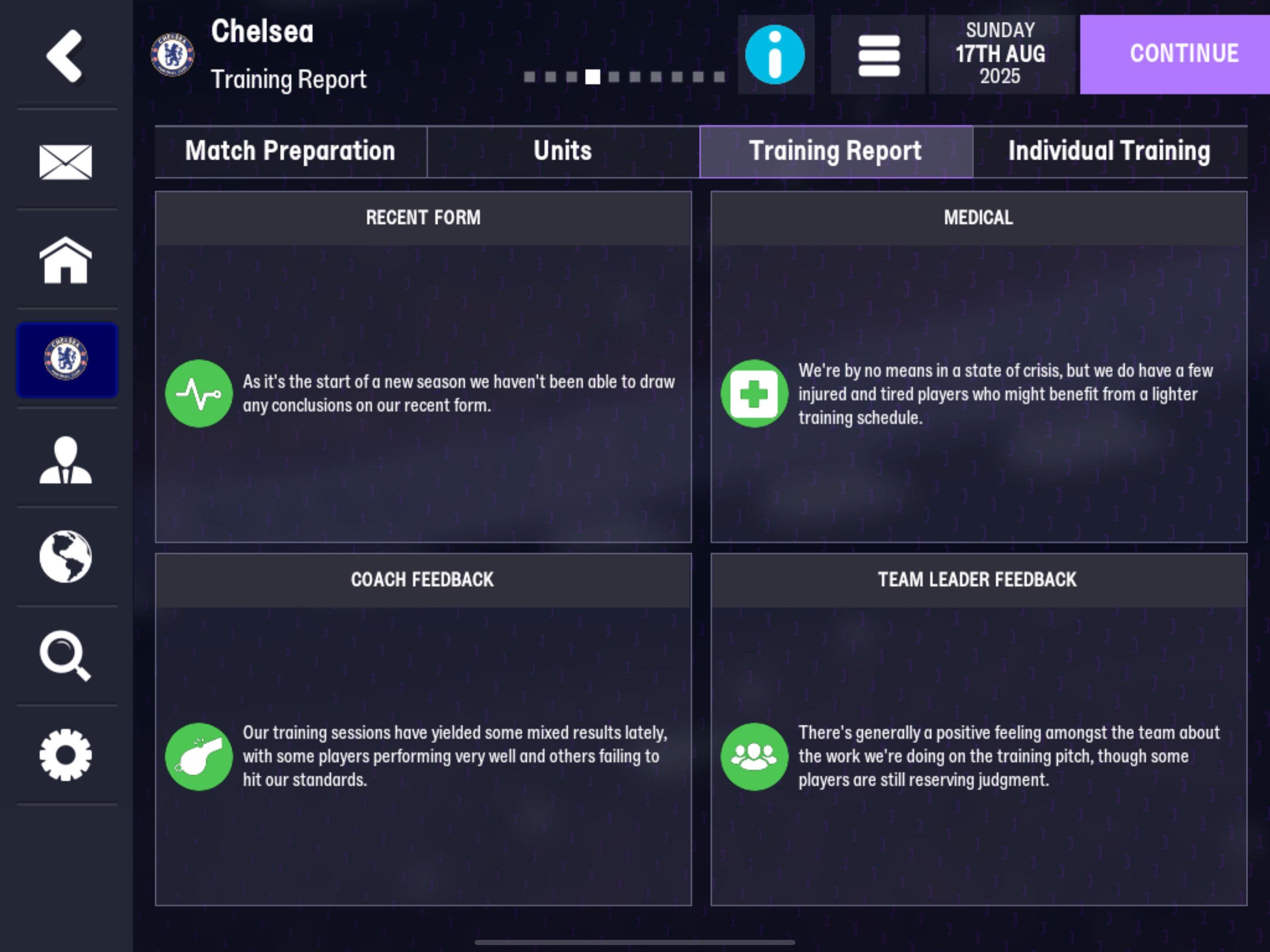 Football Manager 26 Mobile Game Screenshot