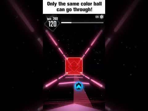 Screenshot of the video of Color Balls