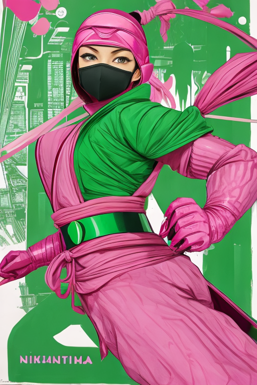 Pink Ninja 게임 스크린 샷