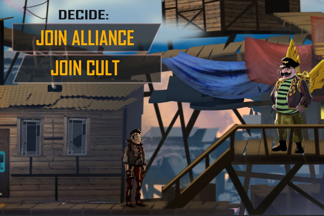 Screenshot of Adventure Reborn: story game
