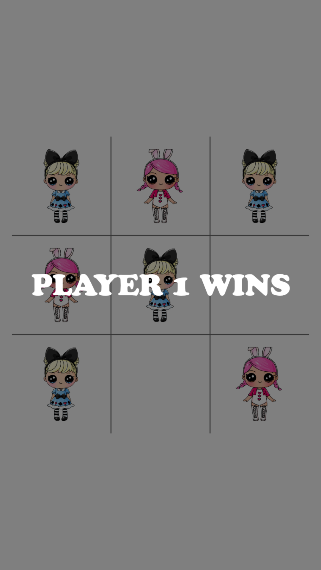 Surprise Tic Tac Toe Dolls 遊戲截圖