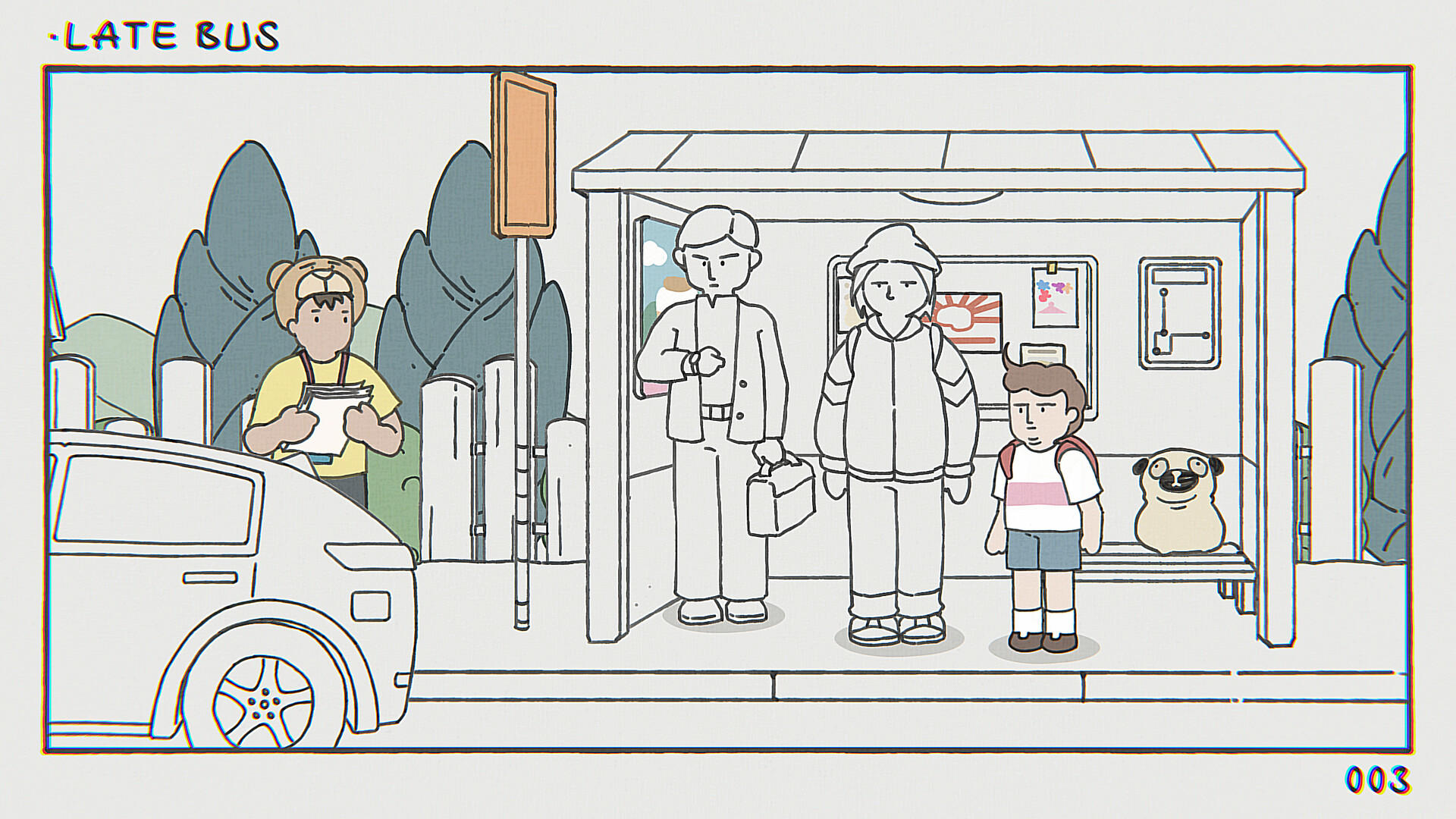 Screenshot of While Waiting