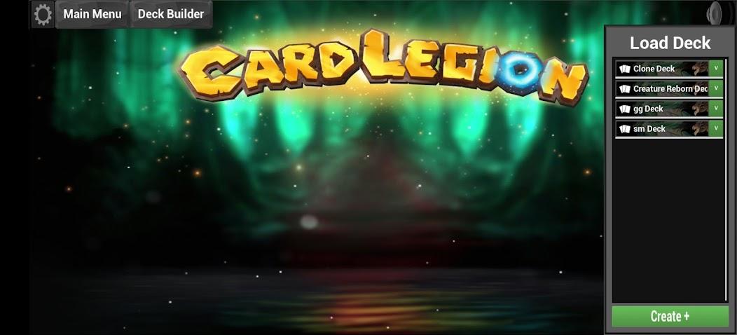 Cuplikan Layar Game CardLegion