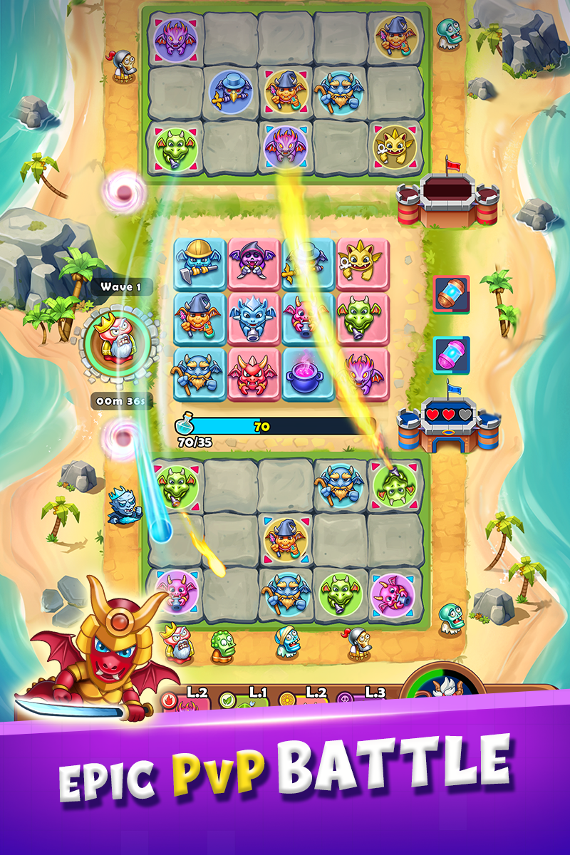 Dragon Royale: Tower Defense ภาพหน้าจอเกม