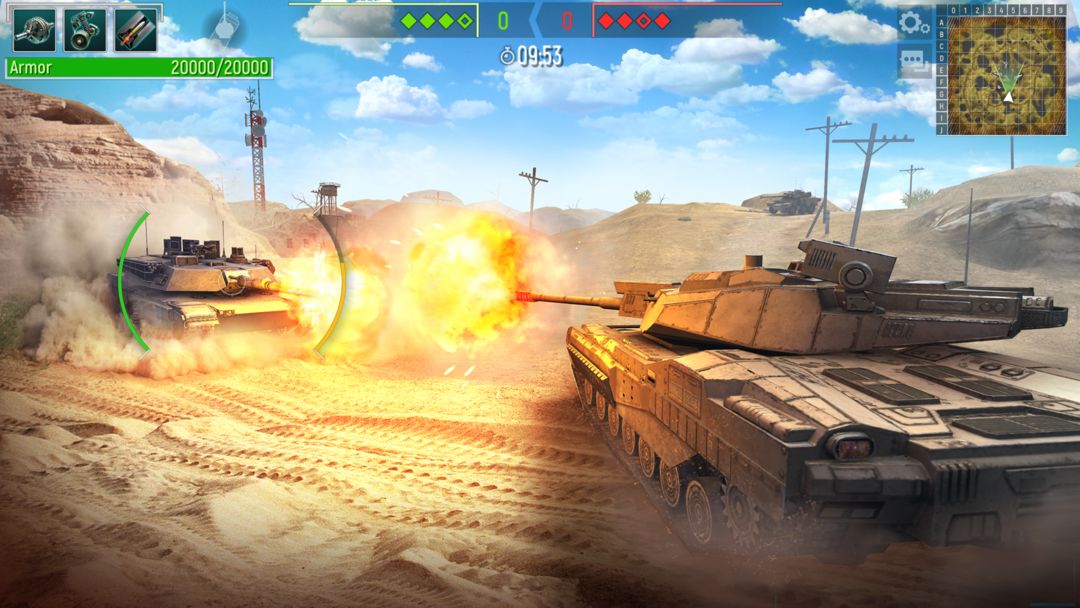 Tank Force: War games of Blitz遊戲截圖