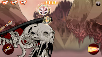 Robot Unicorn Attack Heavy Metal Edition Game Screenshot