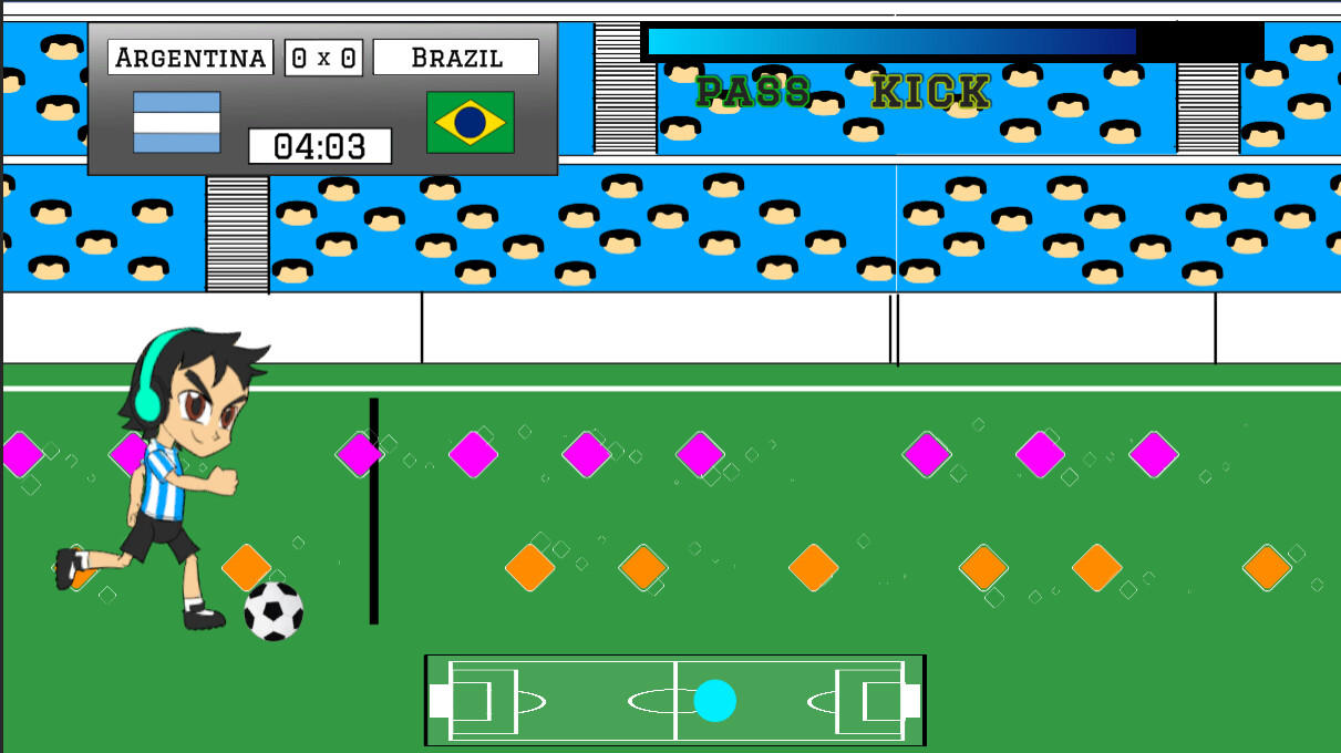 Screenshot 1 of Rhythm Soccer 