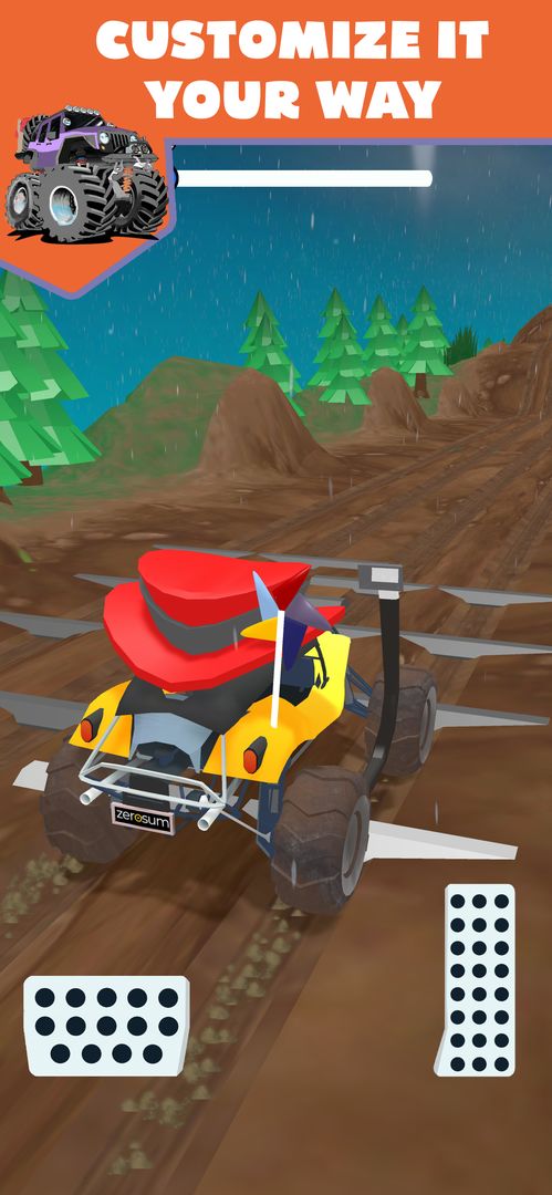 Screenshot of OffRoad Race
