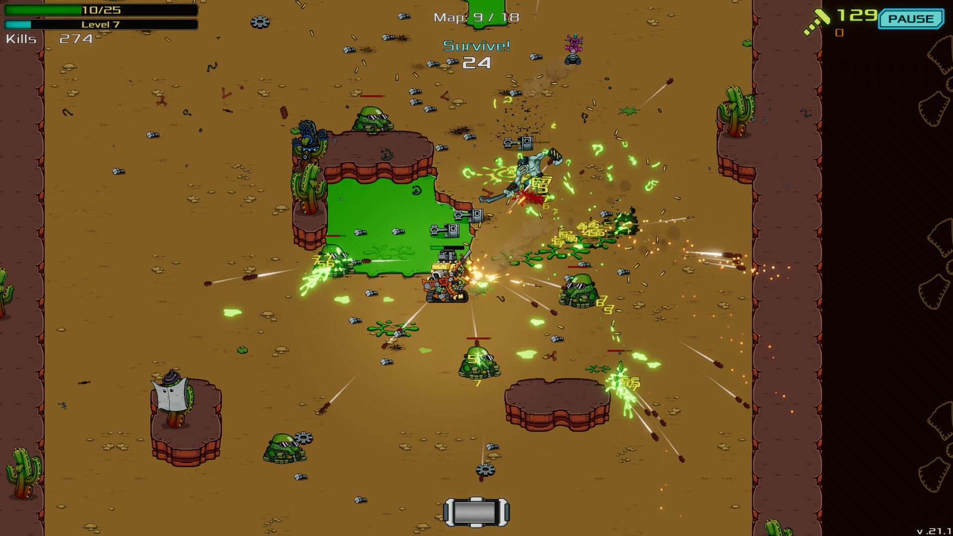 Screenshot of Gunbot Diplomacy