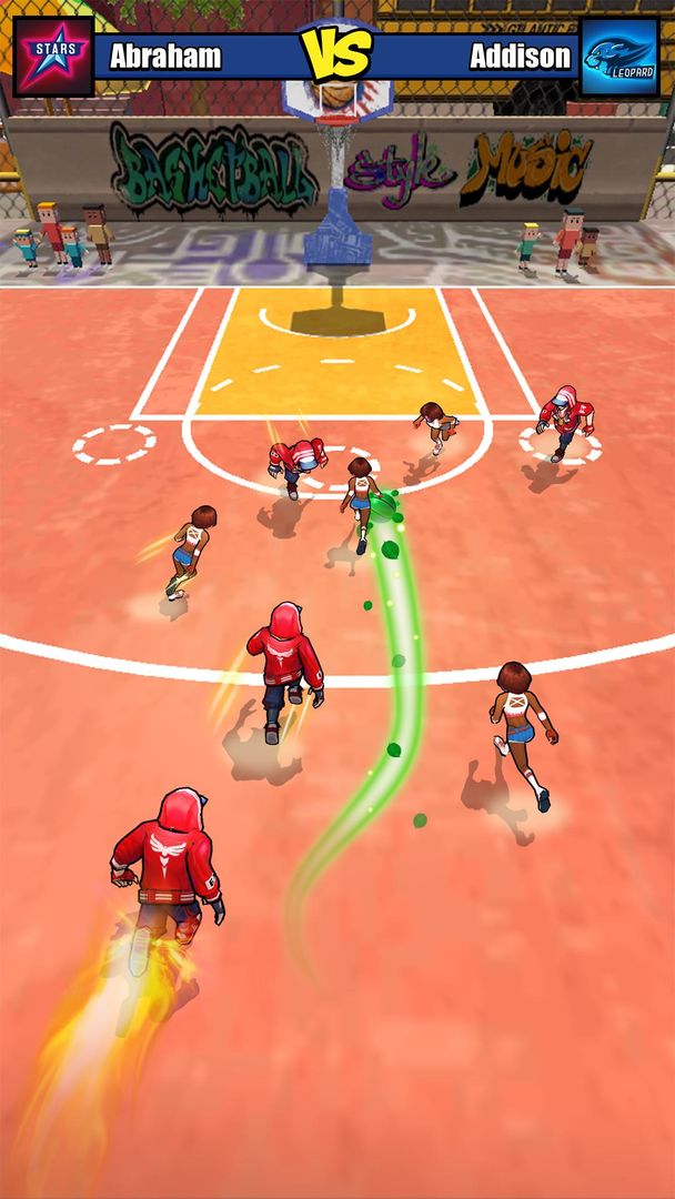 Basketball Strike screenshot game