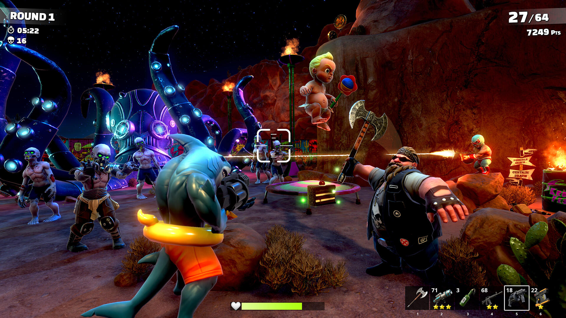 Screenshot of Big Fat Battle