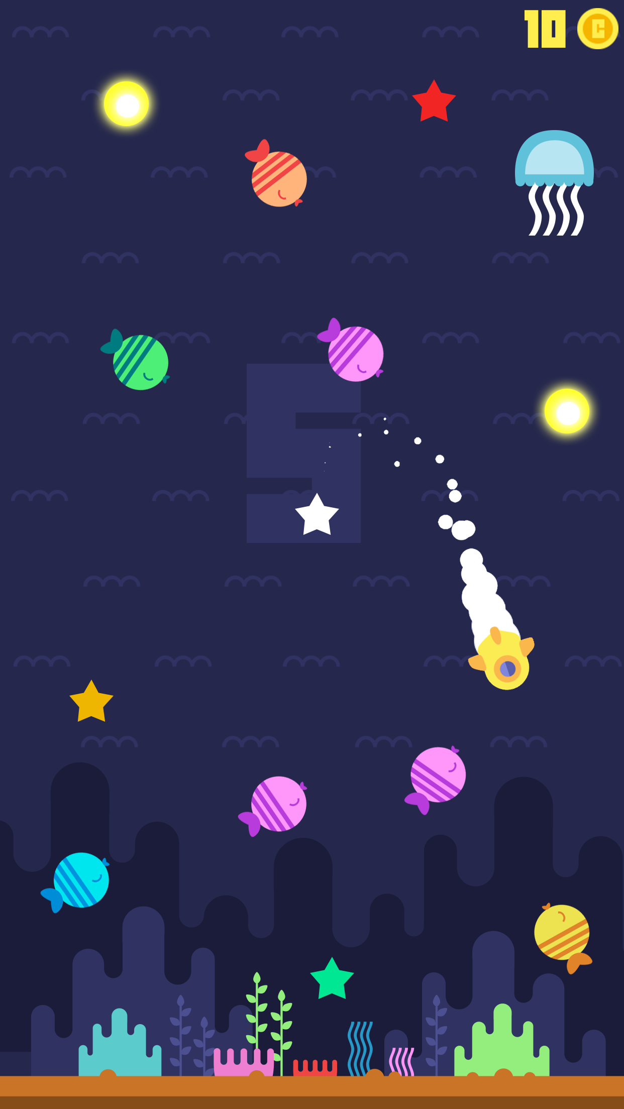 Tiny Sea Adventure Game Screenshot