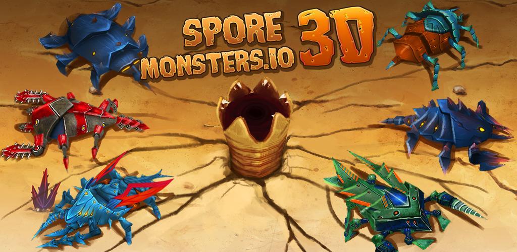 Banner of Spore Monsters.io 3D: Agitación peligrosa 6.0