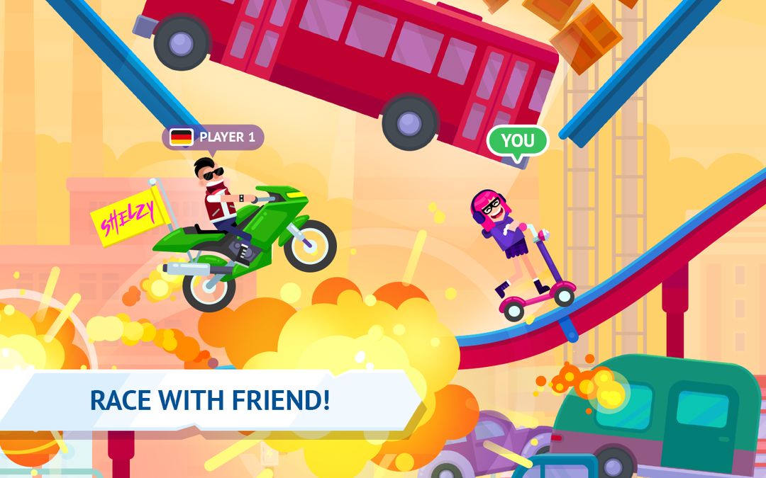 Screenshot of Happy Racing