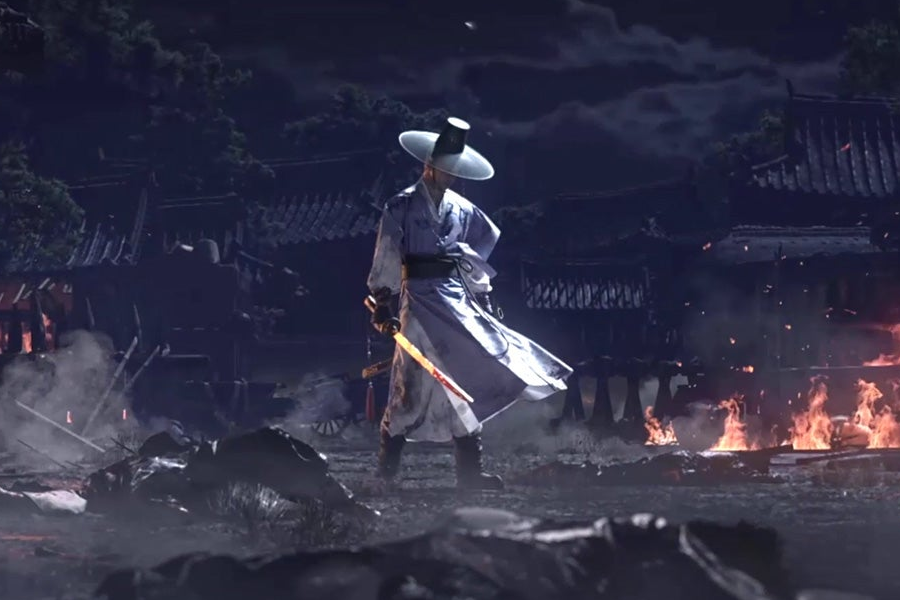 Screenshot of the video of Kingdom -Netflix Soulslike RPG